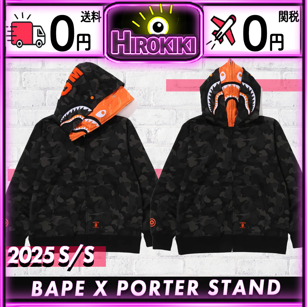 【本物保証 /関税・送料無料】A BATHING APE x PORTER