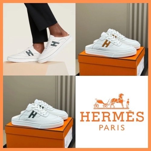 【大人気♪】HERMES メンズKeepスニーカー