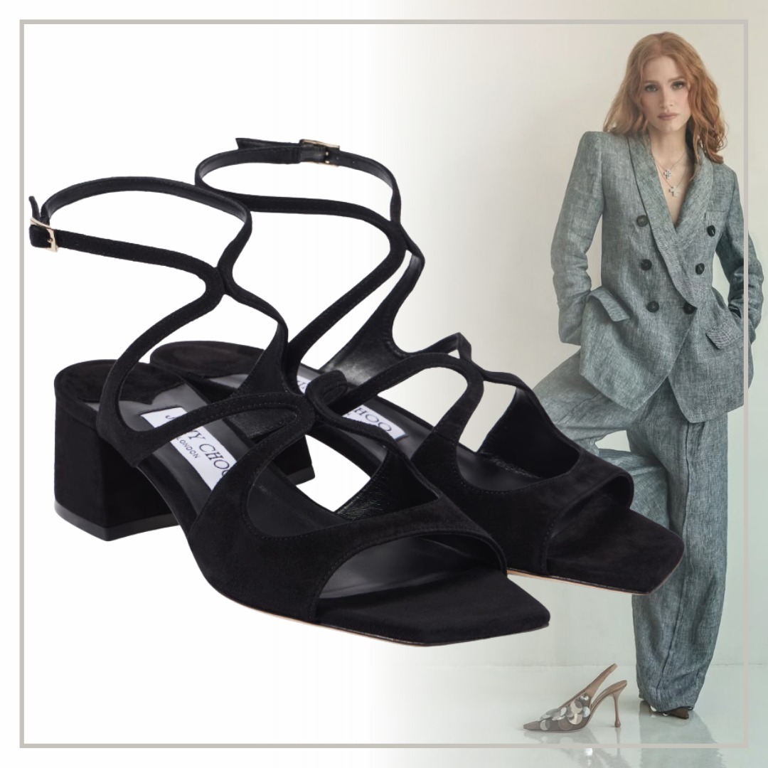 【完売必至】Jimmy Choo Azilia 45 スエードサンダル