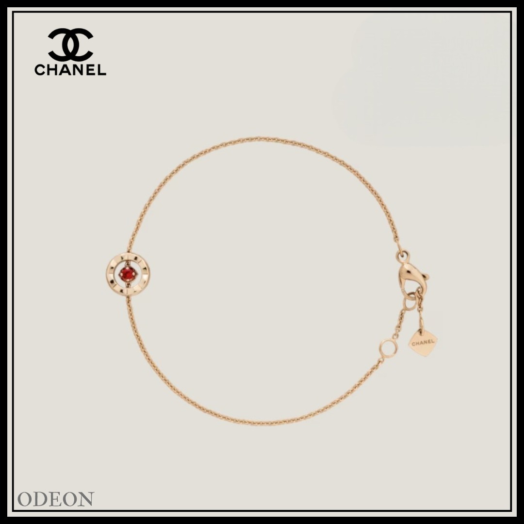 特別な煌めき【CHANEL】ルビー ココクラッシュブレスレット