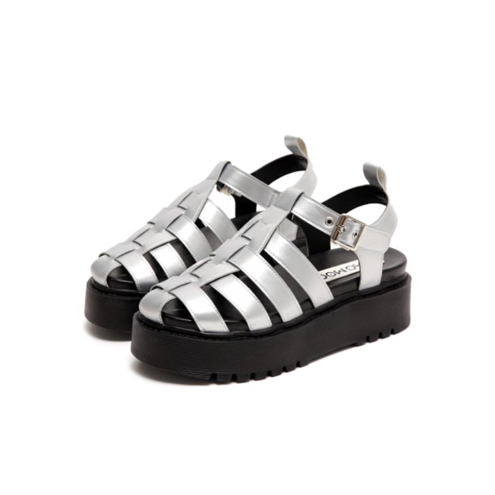 サンダル・ミュール ^MACMOC^ 3Color Cushioning Strap Fisherman Sandals 6Cm Arist