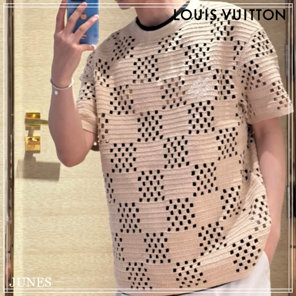 今期の新作！！【LOUIS VUITTON】ダミエラフィアTシャツ