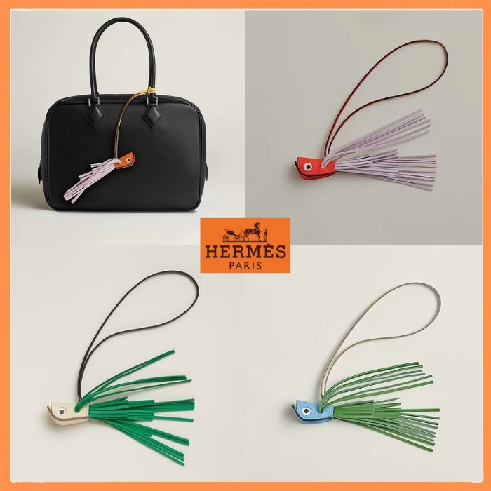 【エルメスの遊び心を共に】HERMES ポワソン バックチャーム