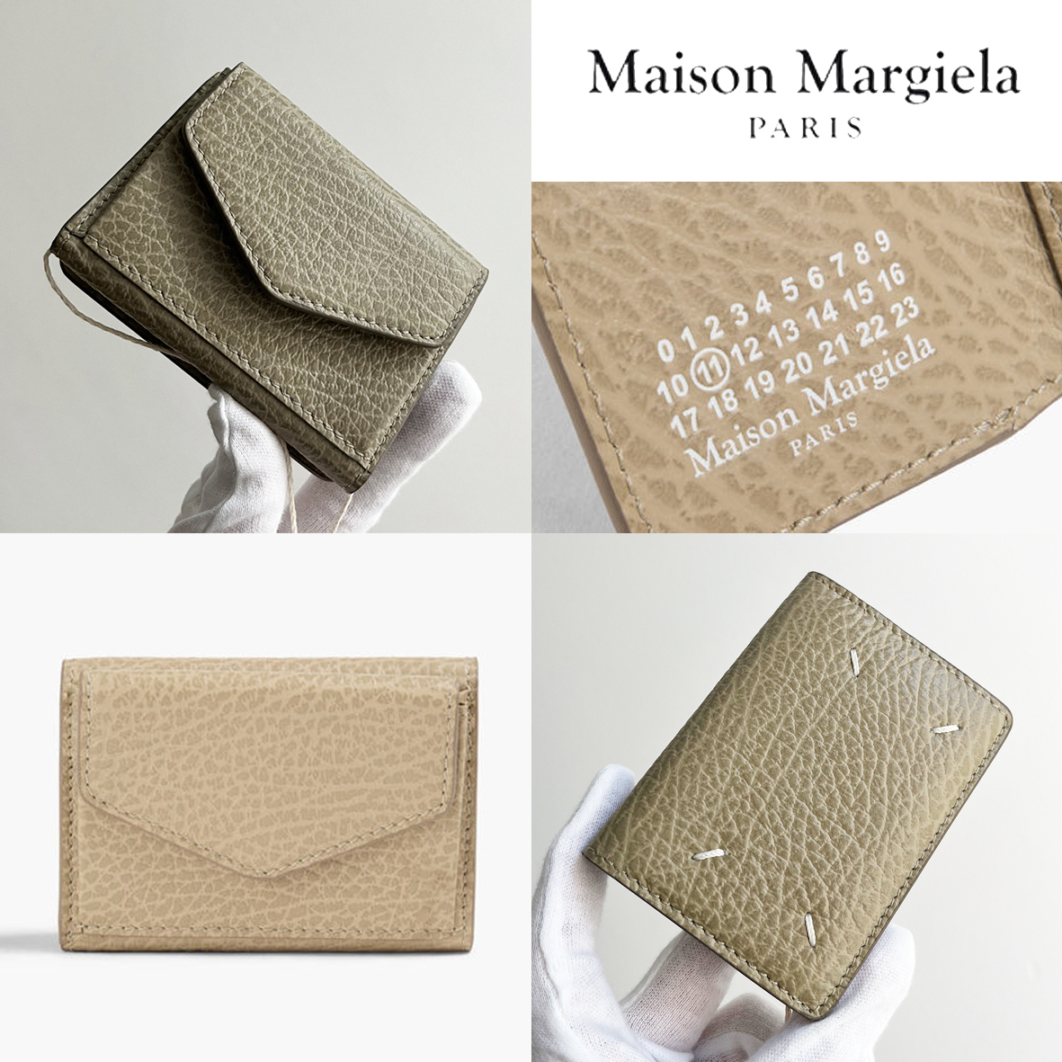 Maison Margiela☆【特別価格】MINI WALLET 三つ折り ミニ財布