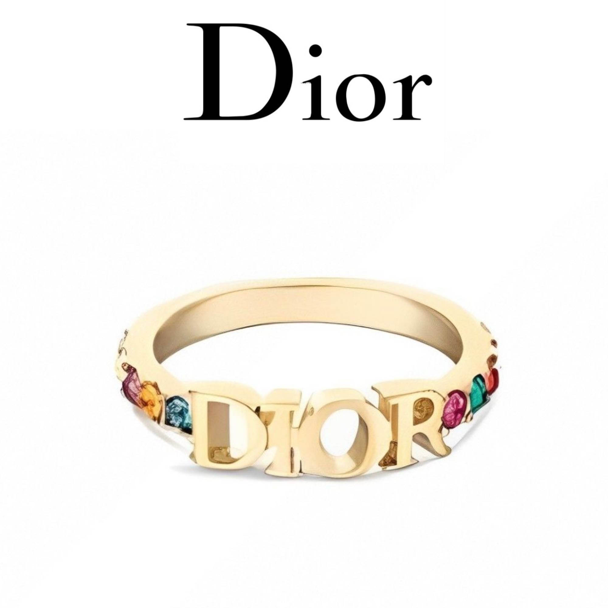 ★送料関税込★Dior EVOLUTION リング マルチカラー