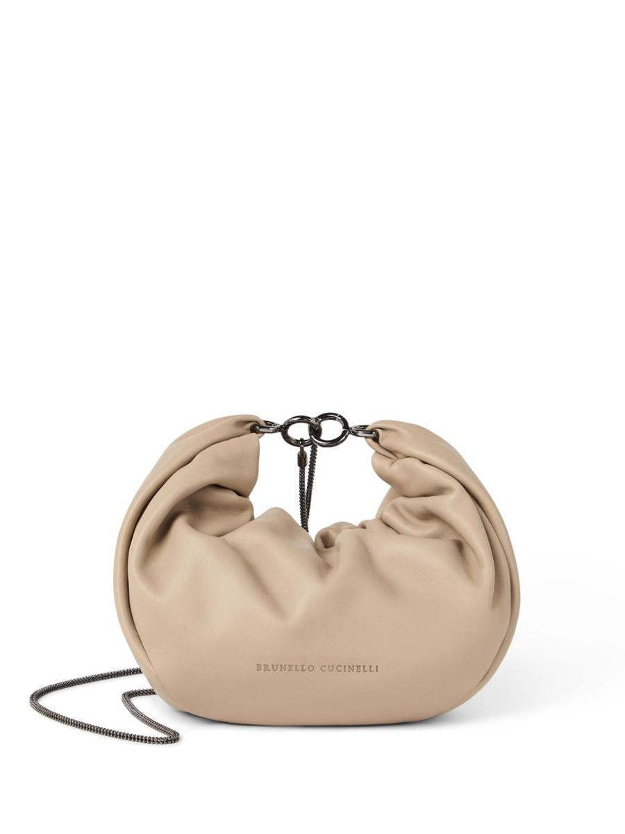 【関税＆送料込み】Brunello Cucinelli Leather Shoulder Bag
