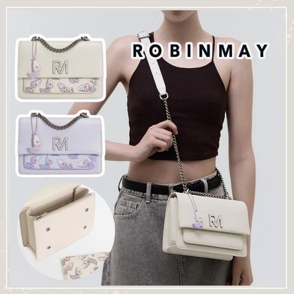 追跡有★ROBINMAY 星 ミラーチャーム付 ショルダーバッグ C352 ROBINMAY(ロビンメイ) ショルダーバッグ・ポシェット(レディース