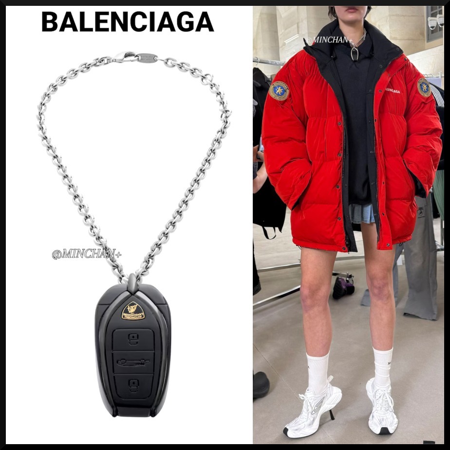 【BALENCIAGA】Automobili Lamborghini 自動車 キー ネックレス