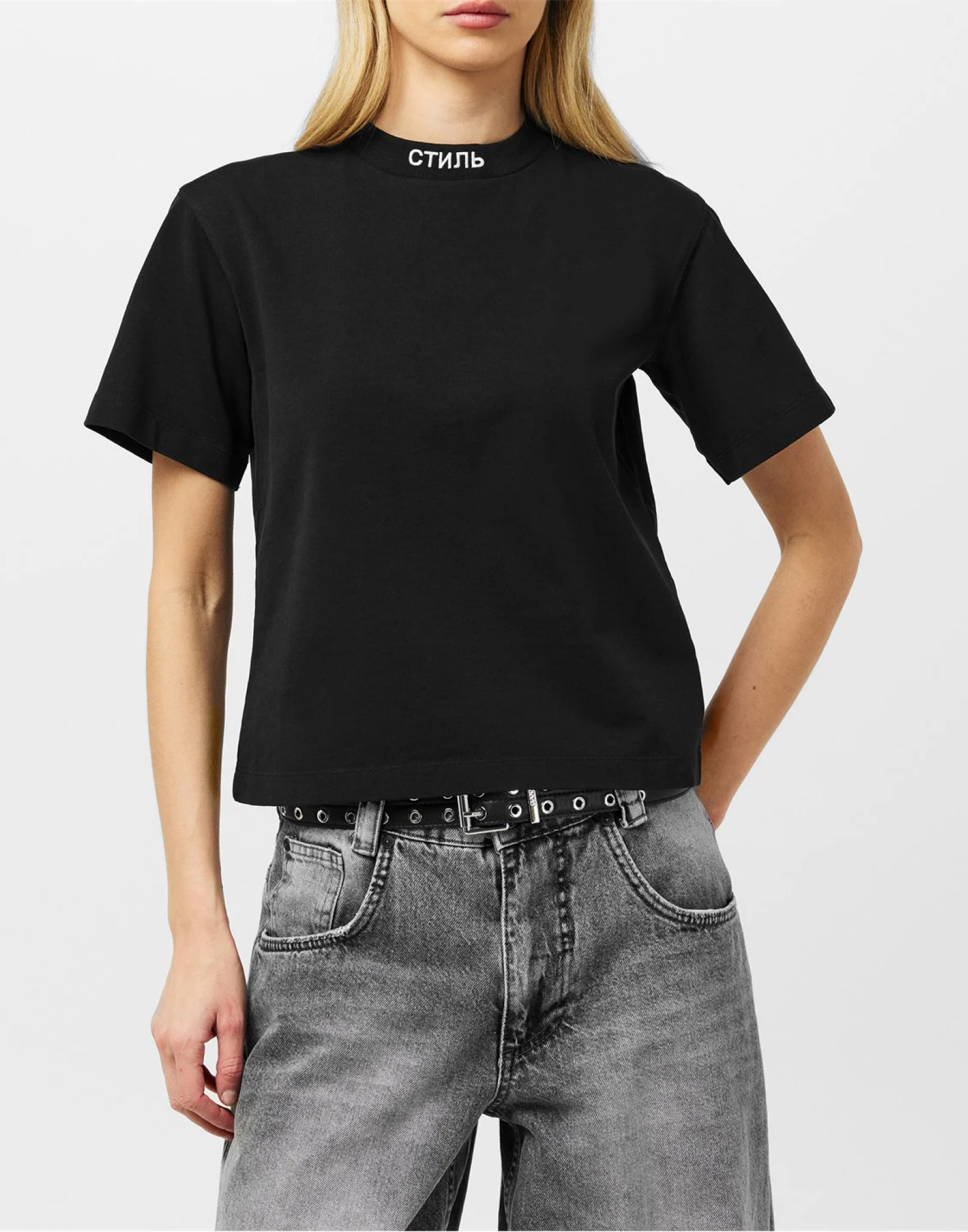 Heron PrestonヘロンプレストンNF CTNMB Logo Tee Tシャツ