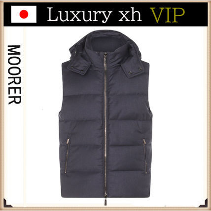 25AW MOORER UROS-SKT キルティング グースダウン ダウンベスト メンズ ダウン＆パファーベスト - キルティング＆ダウン | MooRER®