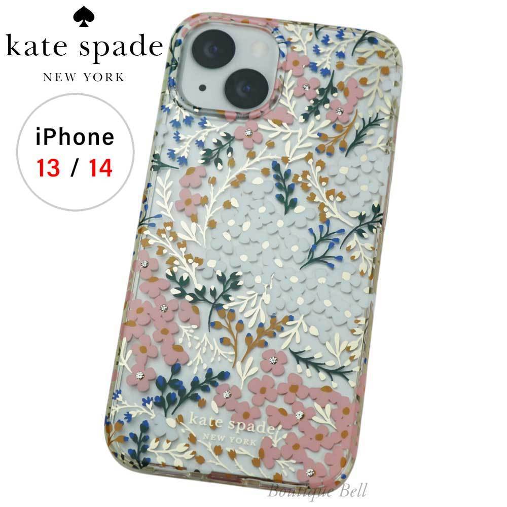 国内即発！ケイトスペード マルチフローラル iPhone13/14ケース