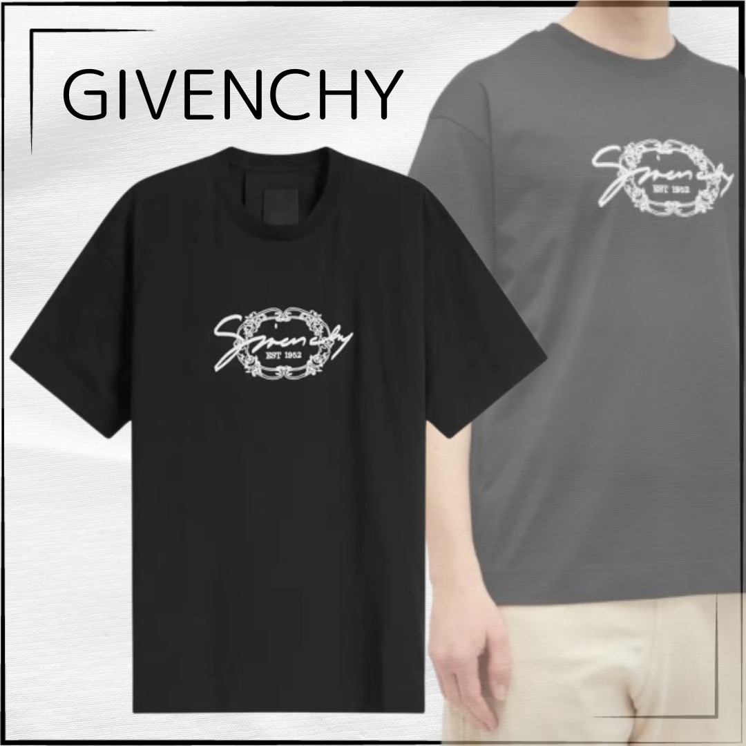 【GIVENCHY】関税込☆メダリオン 半袖 コットン Tシャツ