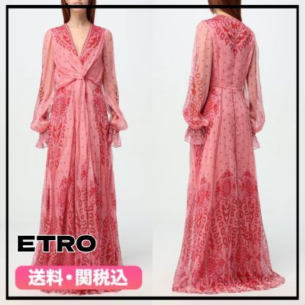 ★ETRO★ ペイズリー マキシ ドレス 送料関税込