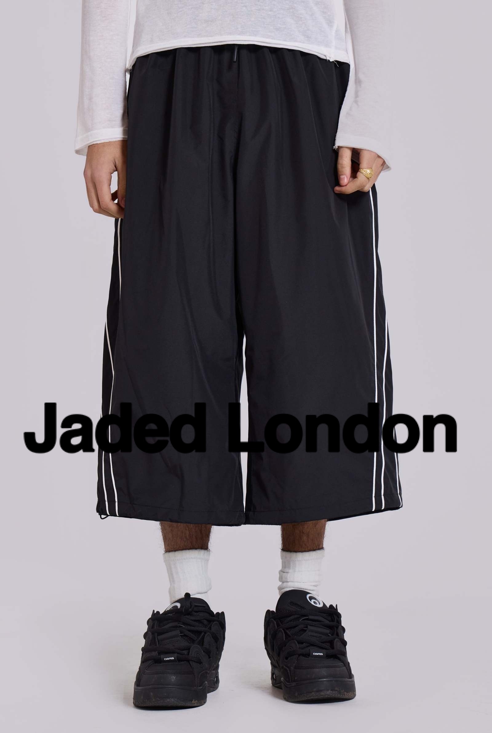 ★英国発*JADED LONDON*Arctic Vapor 3/4 トラックショーツ/BL★