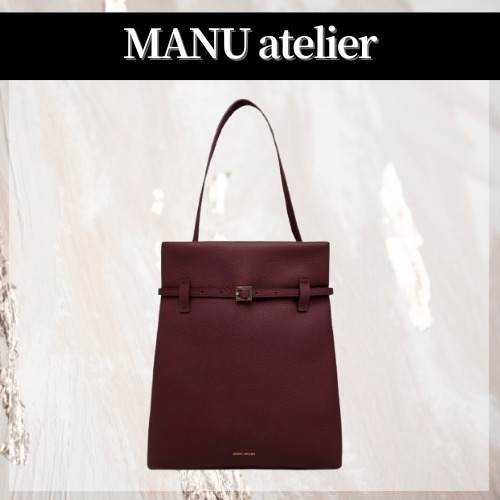 【セレブ愛用】MANU atelier◆Tote du Jour バーガンディー