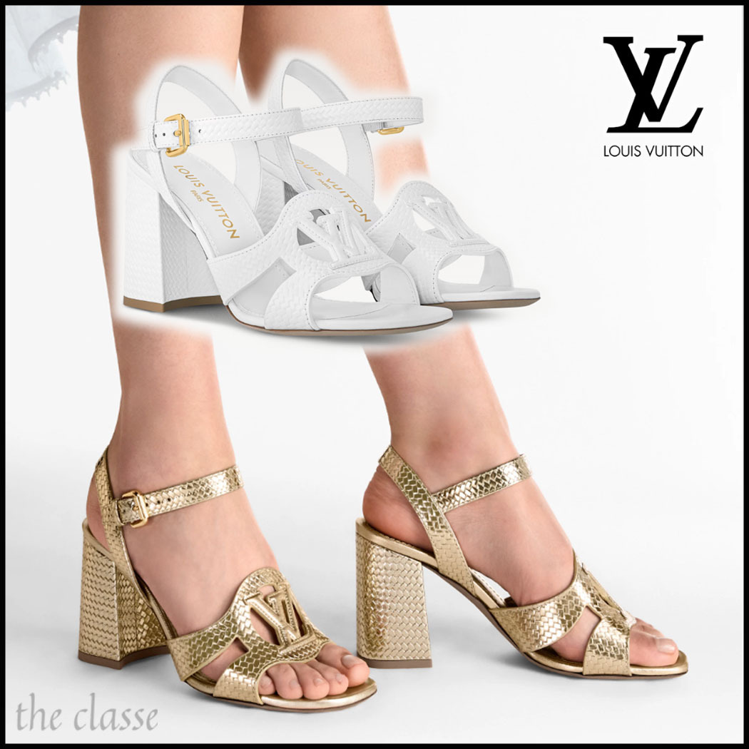 【上品ヒール♪】LouisVuitton★イソラ サンダル ミュール