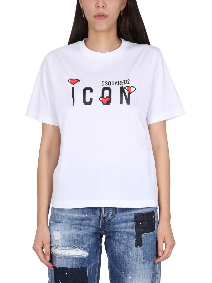 【関税&送料込】Dsquared Icon Game Lover T-Shirt