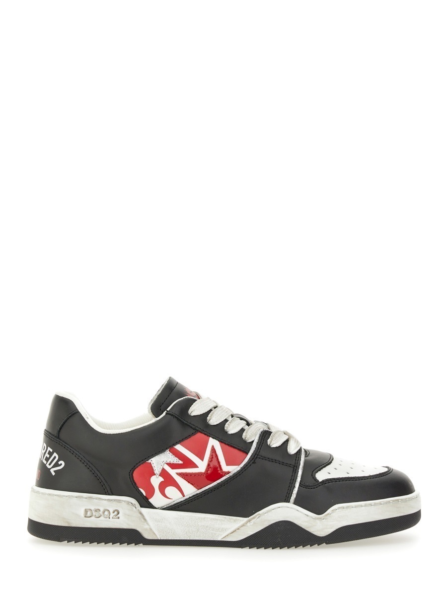 【関税&送料込】Dsquared Leather Sneaker