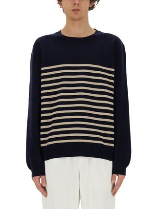 A.P.C. アーペーセー ニット・セーター 紺 S 0400725Y0121 A.P.C.｜アー・ペー・セーのニット/セーター（ブルー・ネイビー