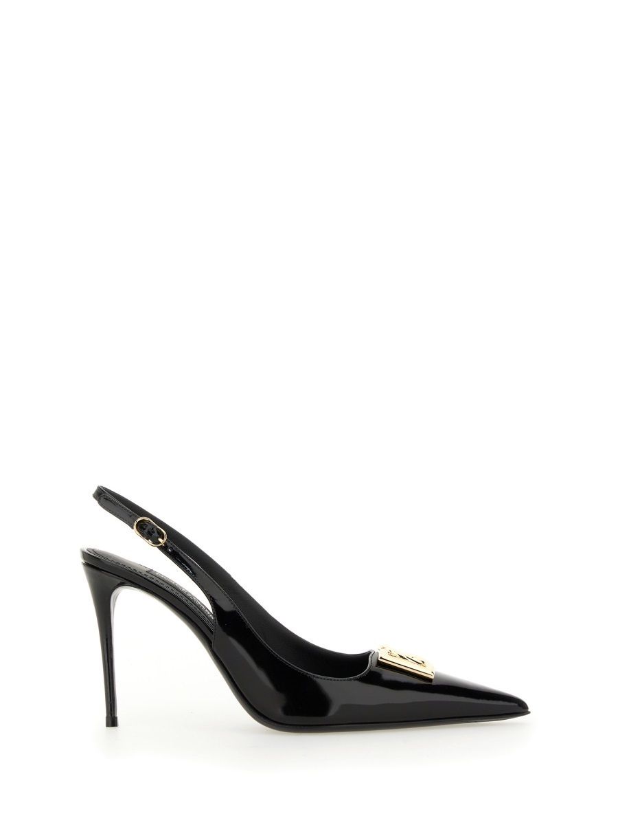 【関税&送料込】Dolce & Gabbana Sling Back With Logo