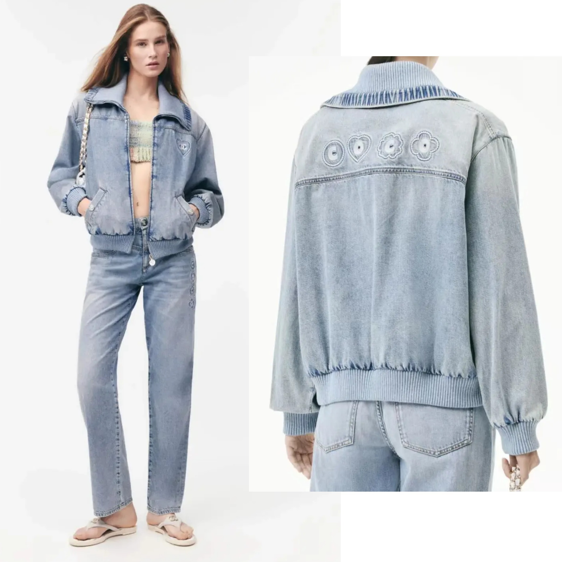 【ワンランク上♡】CHANEL デニムブルゾン【ココビーチ】