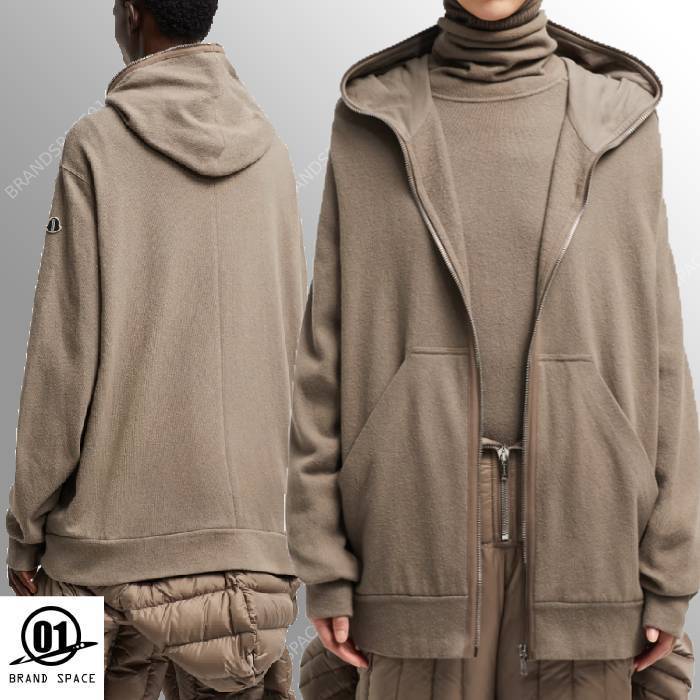 MONCLER x Rick Owens ギンプコットン パーカー
