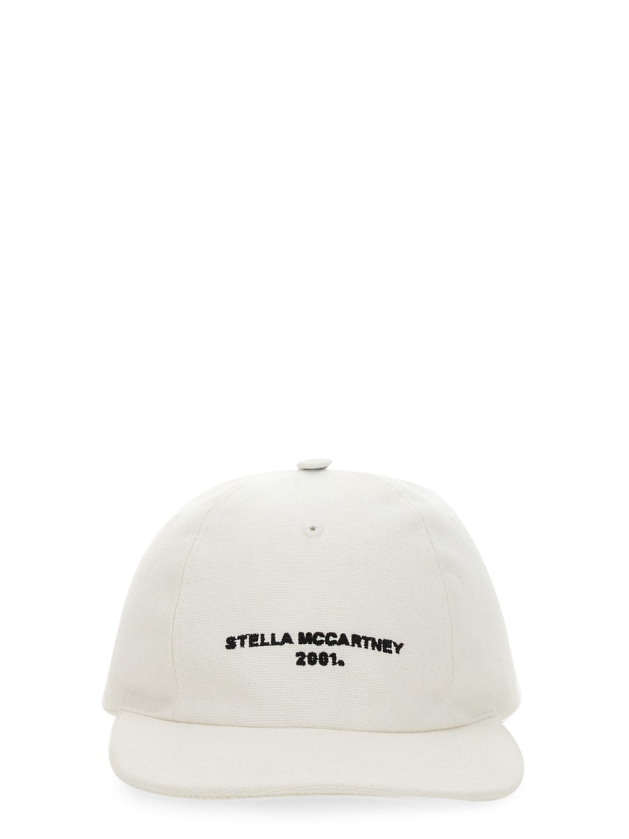 【関税&送料込】Stella Mccartney Baseball Hat With Logo Embr