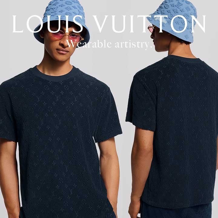 *この夏注目の逸品*【Louis Vuitton】モノグラムテリーTシャツ