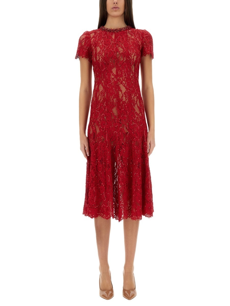 【関税&送料込】Self-Portrait Lace Midi Dress With Sequins