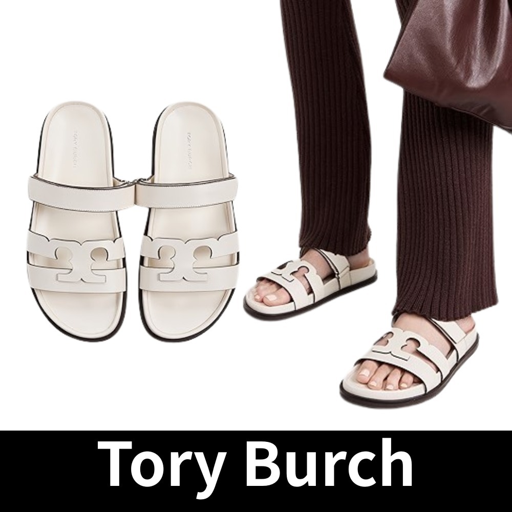 【Tory Burch】Tスライドサンダル