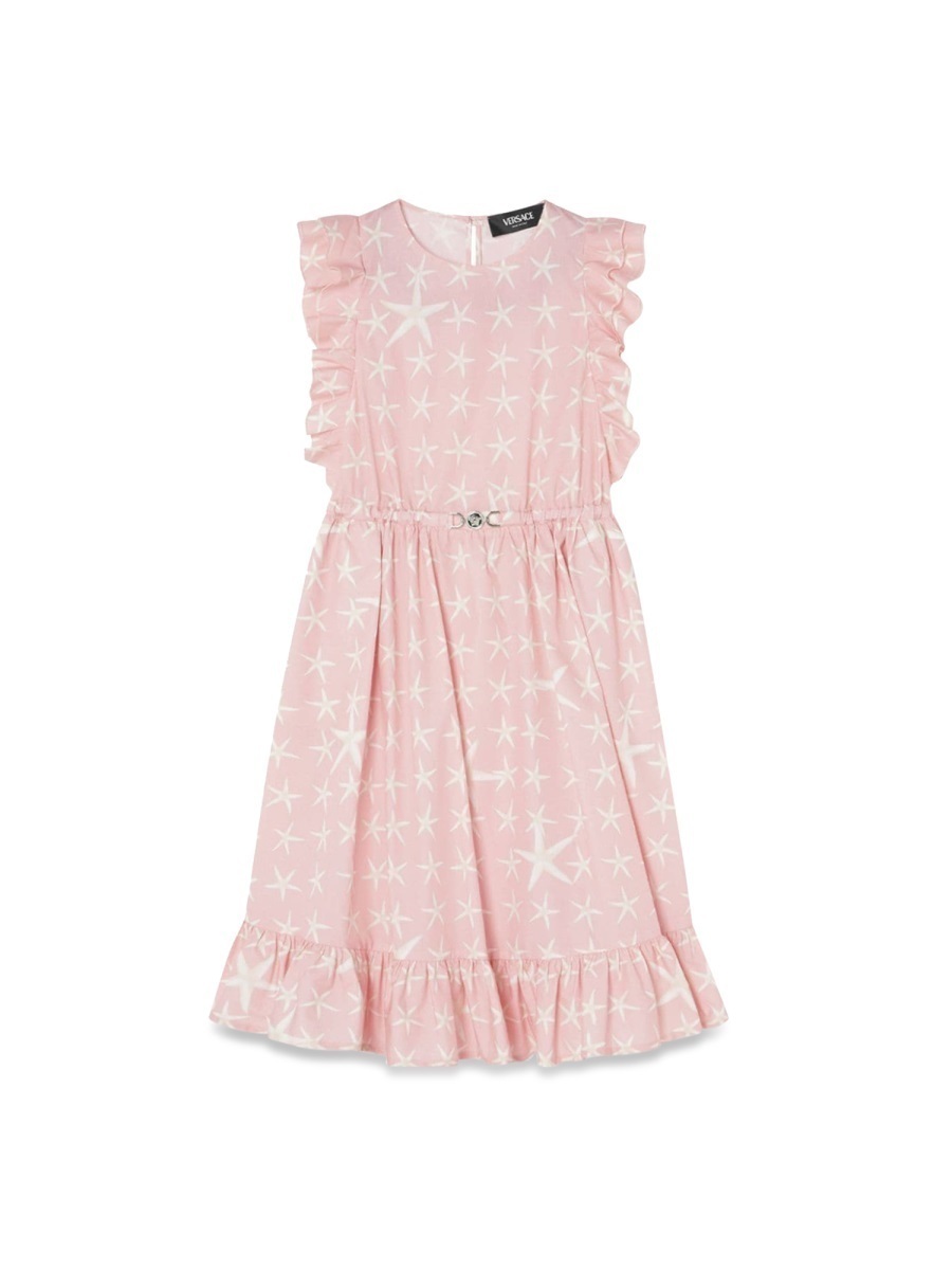 【関税&送料込】Versace Dress Starfish Kids Poplin