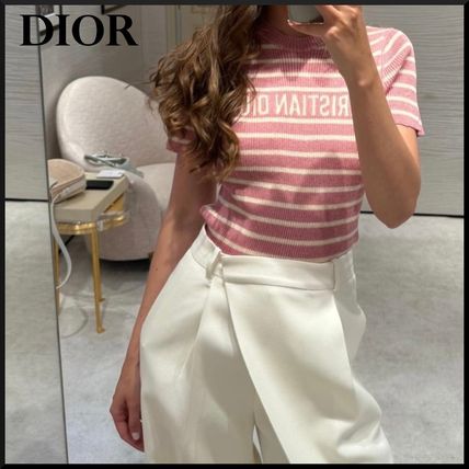 ピンク系 Dior(ディオール) ニット・セーター(レディース