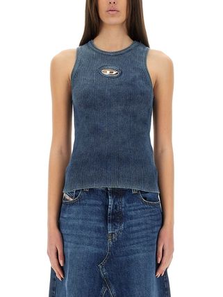 DENIM ブルー（青）系 DIESEL(ディーゼル) タンクトップ