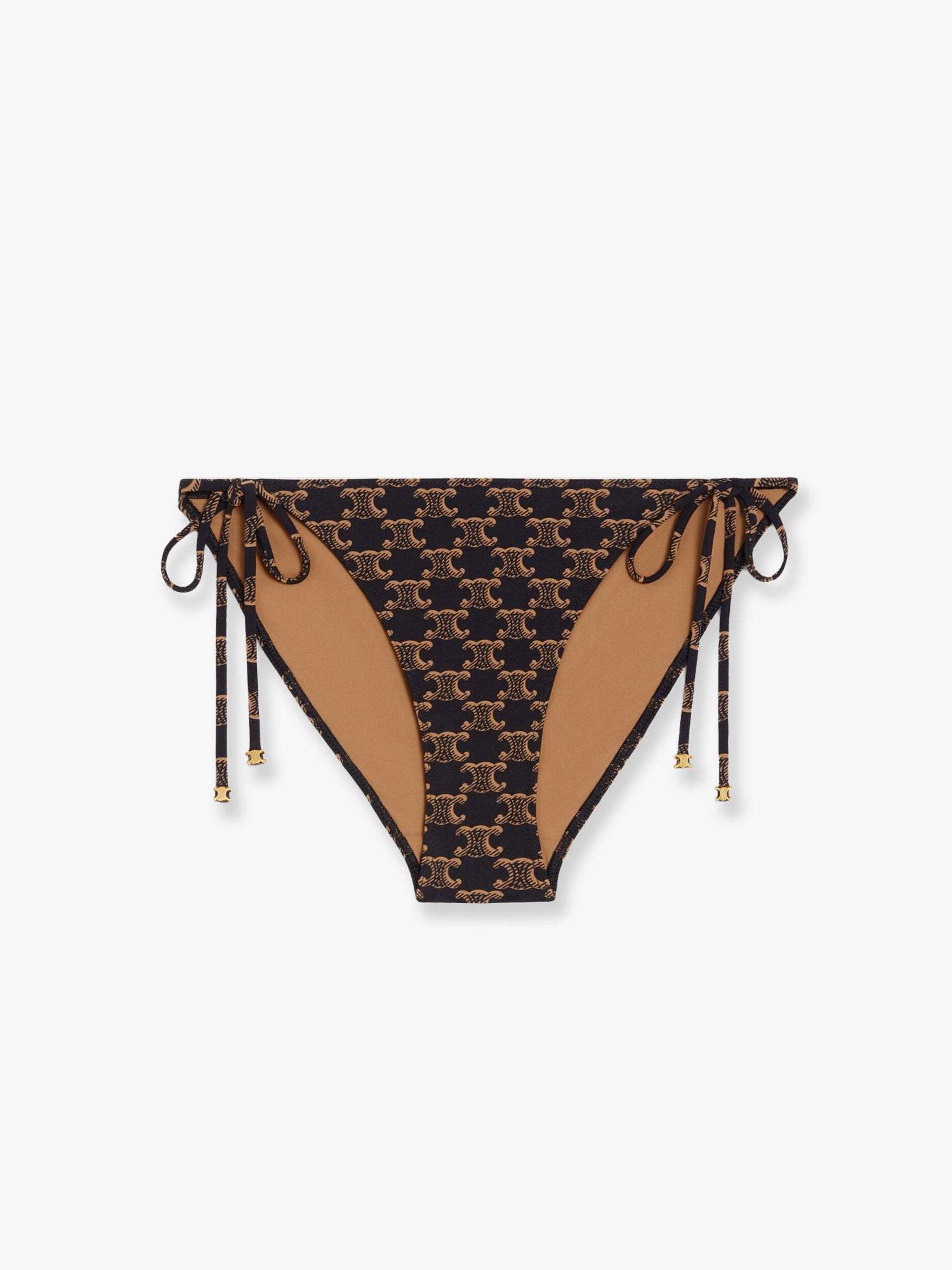 ビキニ CELINE  Bikini slip with Triomphe print