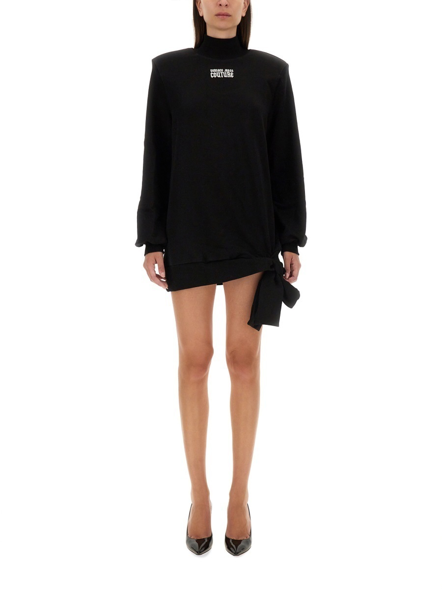 【関税&送料込】Versace Jeans Couture Sweatshirt Dress With