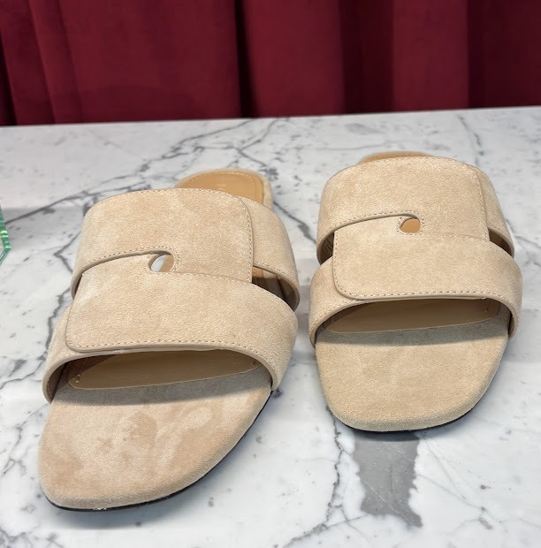 “& Other Stories” Suede Slides