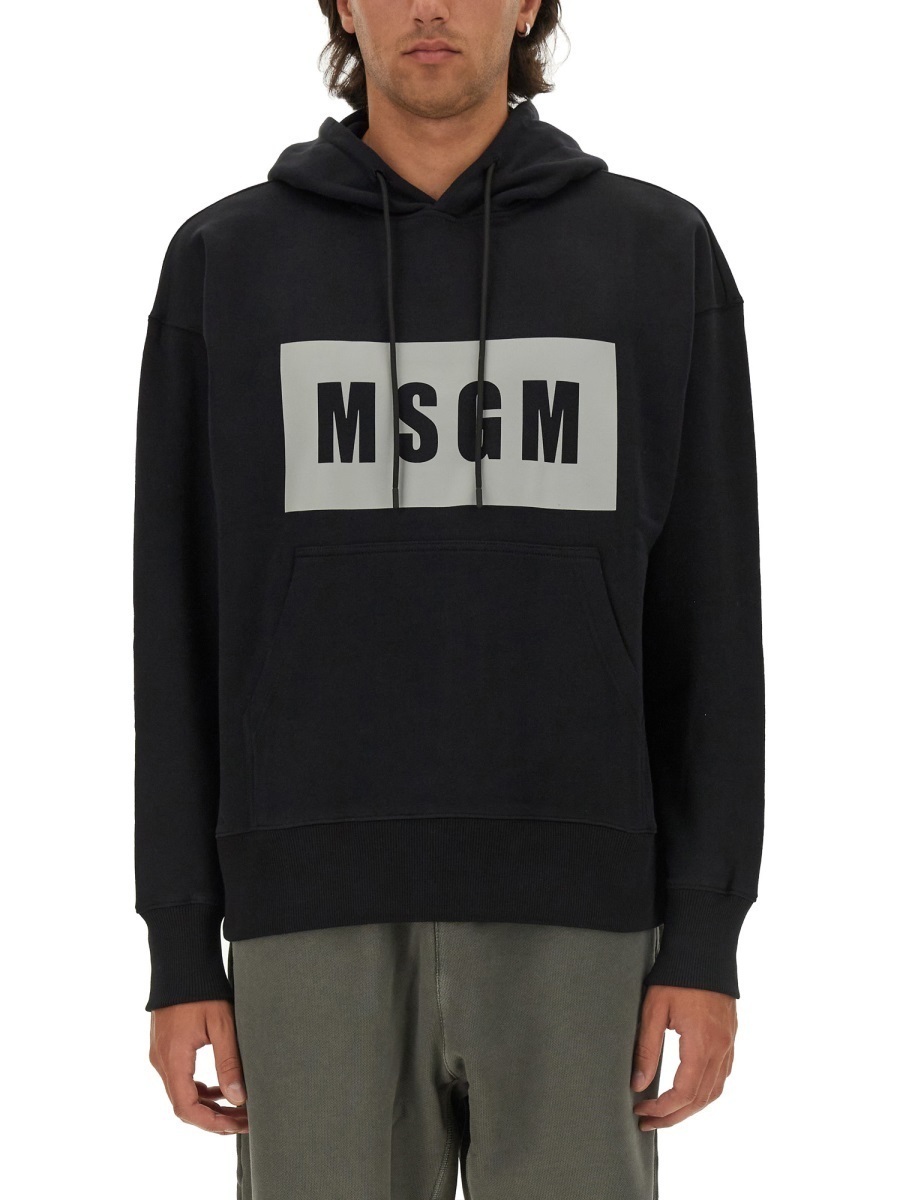 【関税&送料込】Msgm Sweatshirt With Logo