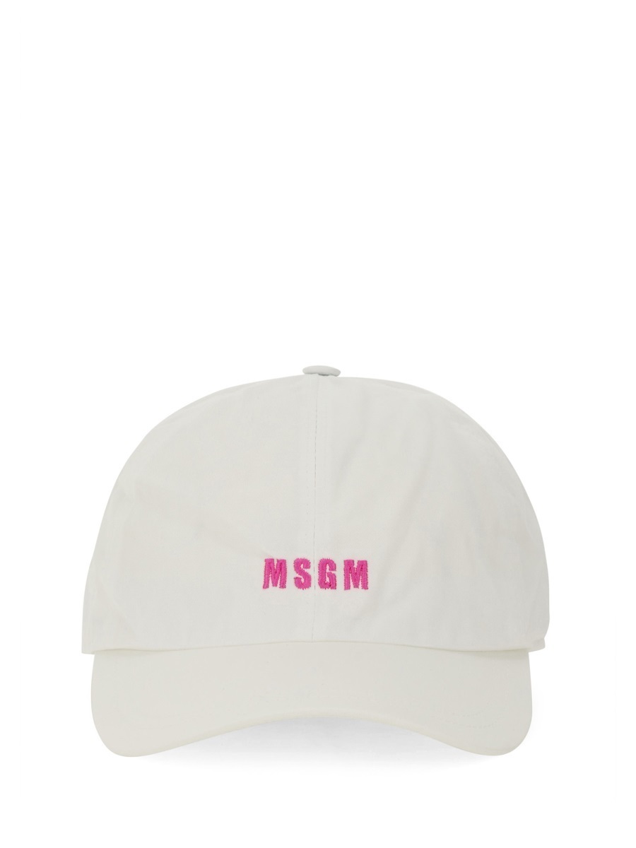 【関税&送料込】Msgm Baseball Hat With Logo