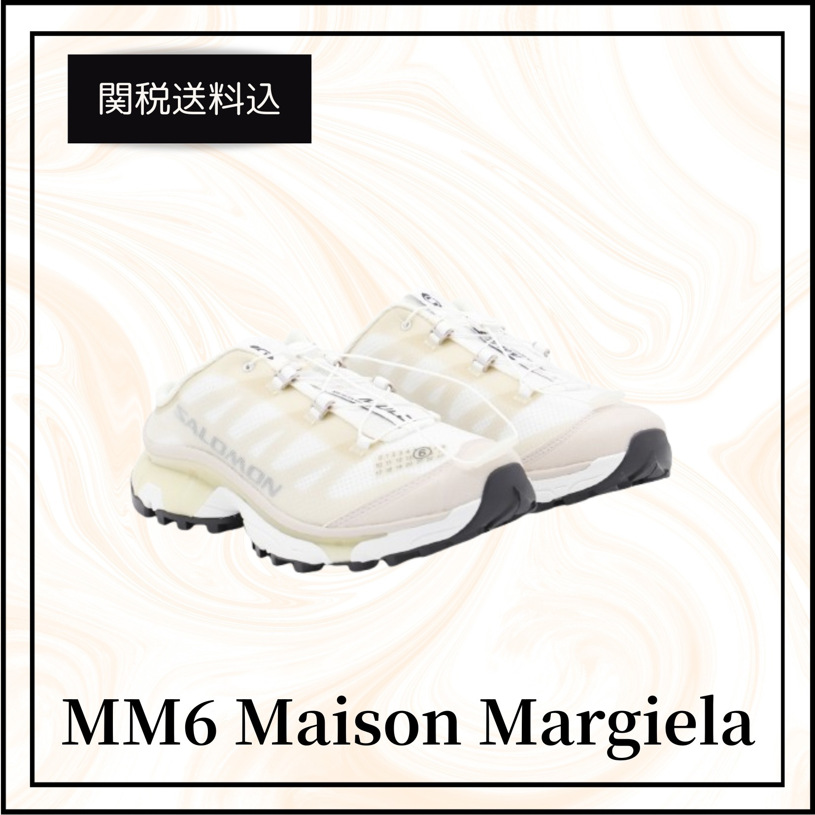 関税送料込★MM6 Maison Margiela MM6xSalomonXTMULE4スニーカー