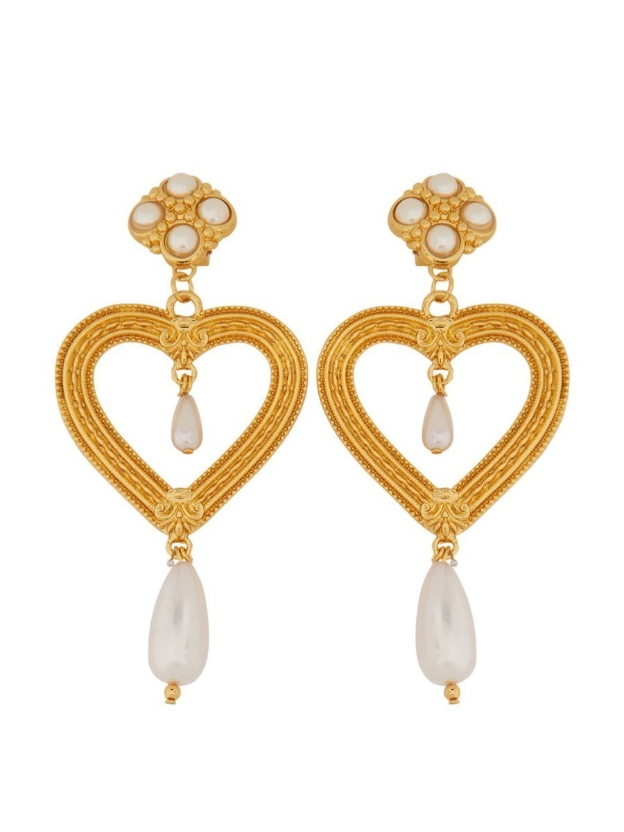 【関税&送料込】Moschino Earrings Heart
