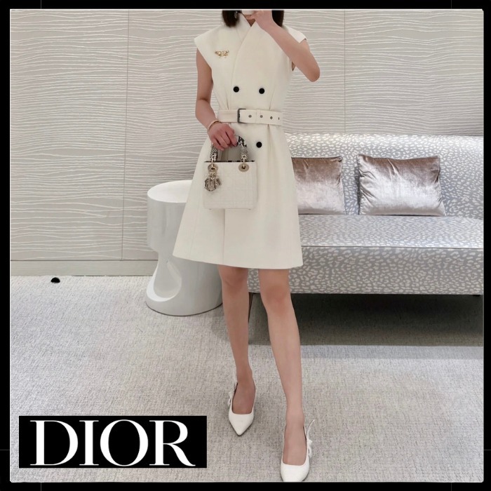 【上品な高級感あふれる☆】Dior★ショートブレザードレス