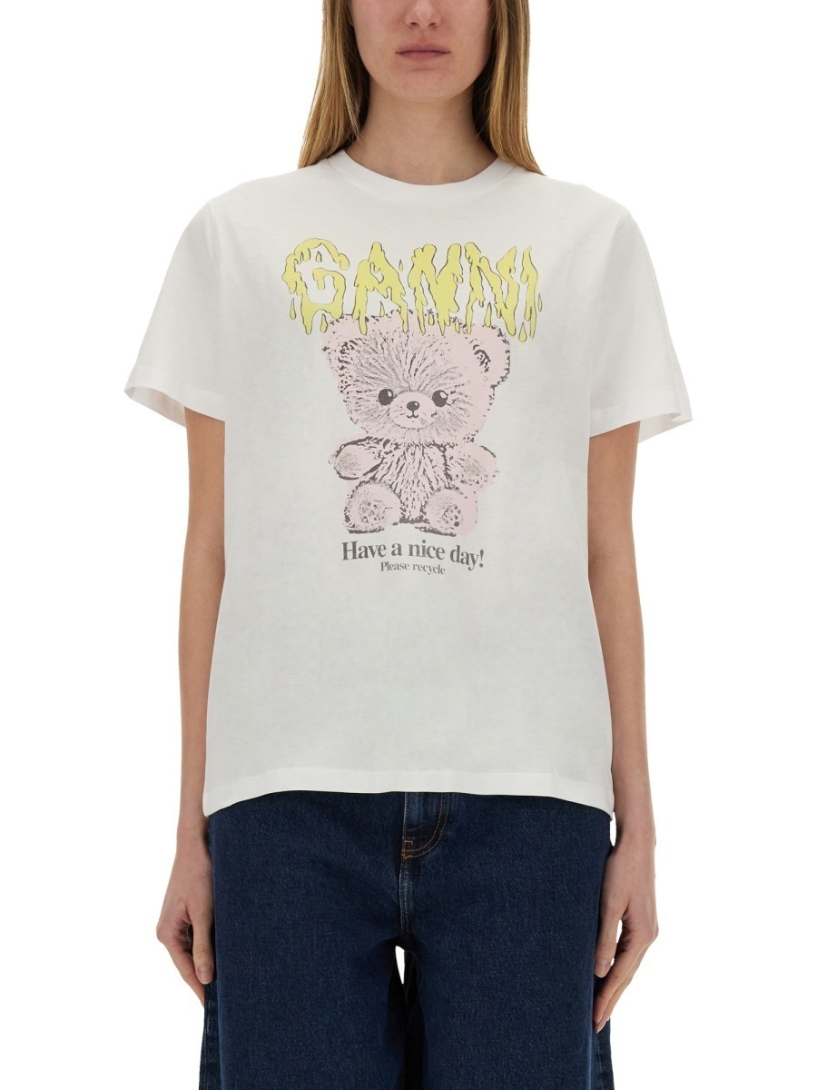 【関税&送料込】Ganni Teddy T-Shirt