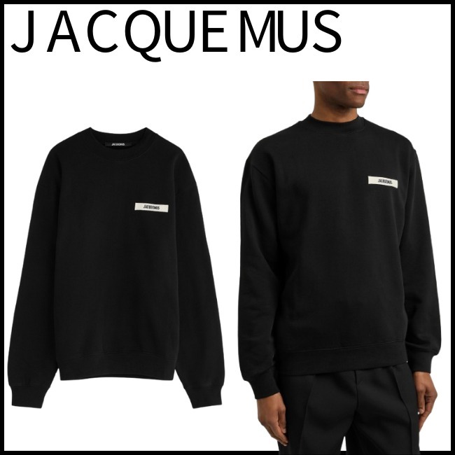 【JACQUEMUS】Le Sweatshirt コットン スウェットシャツ