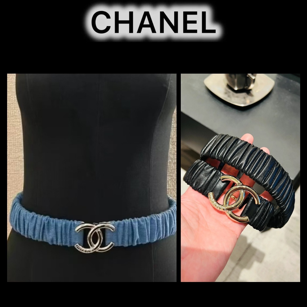 ★大きなロゴがcool★CHANEL ベルト