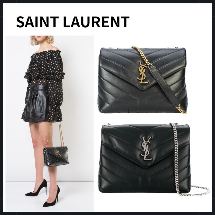 【SAINT LAURENT】ルル スモールレザーバッグ
