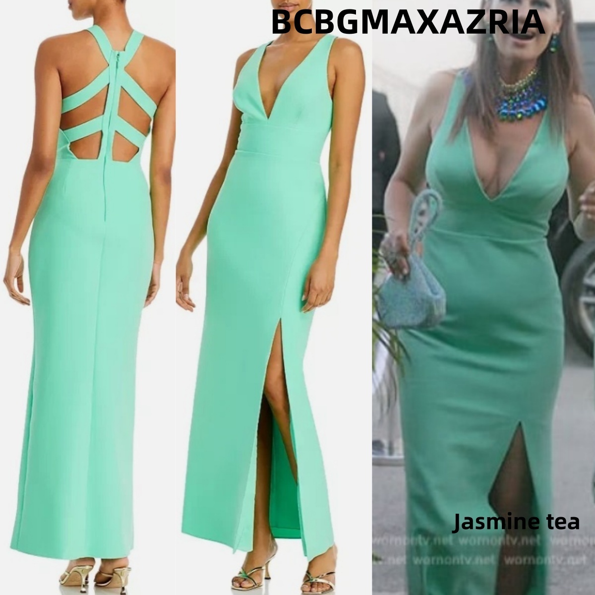 ★セール♪★BCBGMAXAZRIA カットアウトバックガウン★