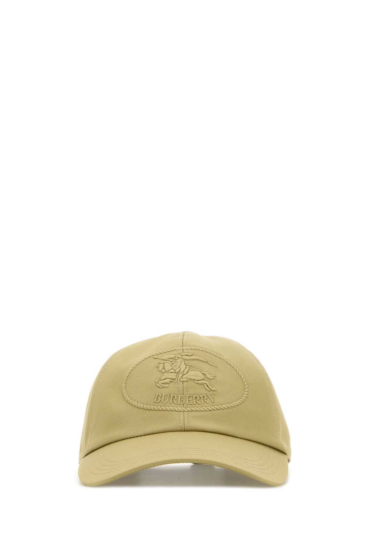 【関税&送料込】Burberry Khaki Cotton Baseball Cap