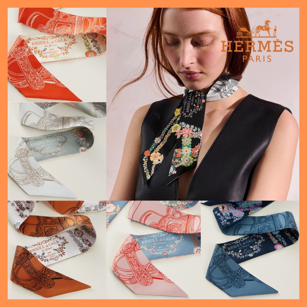 【人気◎】HERMES Twilly 《ブリッド・ドゥ・ガラ》