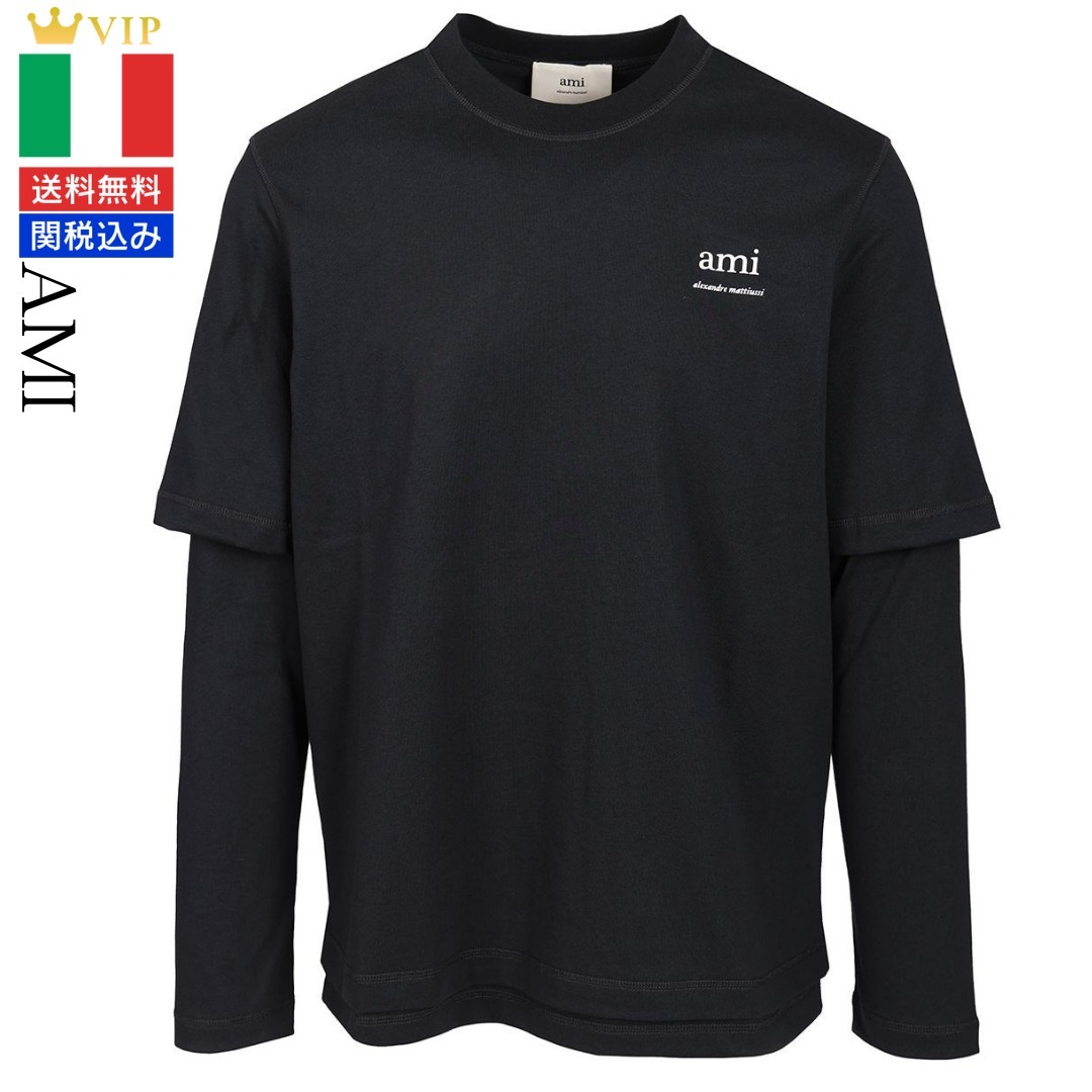 VIP【関税送料無料】希少 Ami alexandre mattiussi L/S Tee