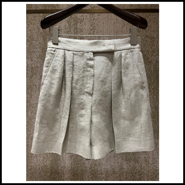 MAXMARA ピュア リネン ショートパンツ DINDY